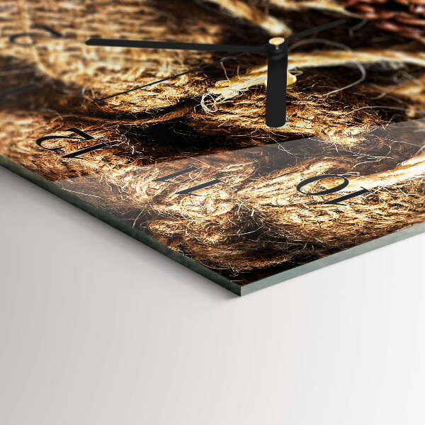 Reloj rectangular Granos De Café