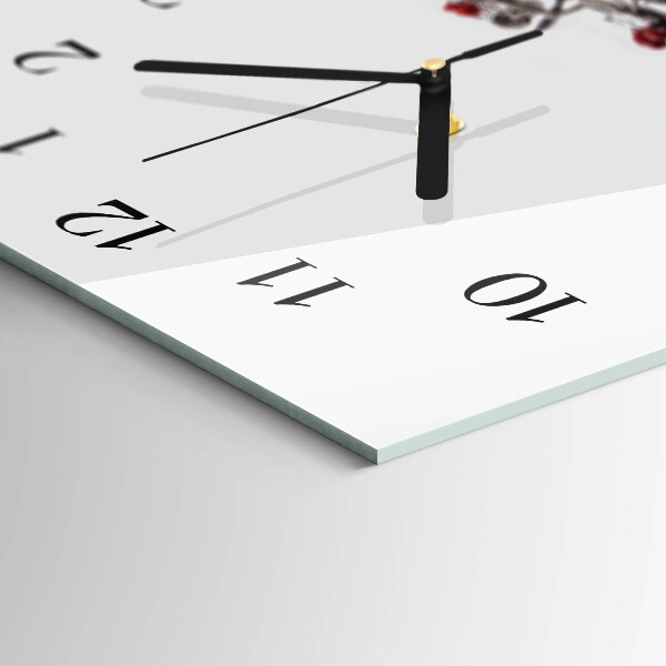 Reloj rectangular Copa De Vino