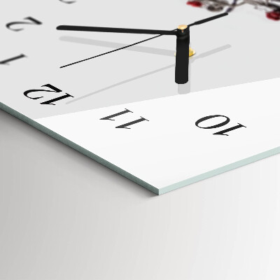 Reloj rectangular Copa De Vino