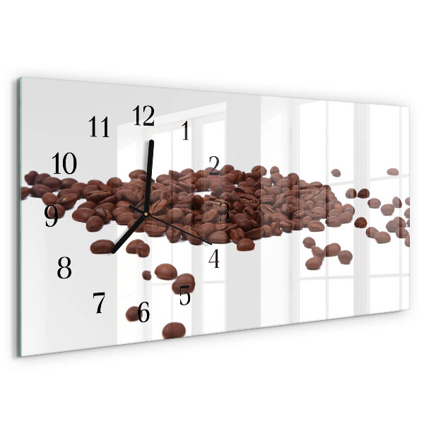 Reloj rectangular Granos De Café