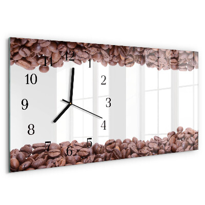Reloj rectangular Granos De Café