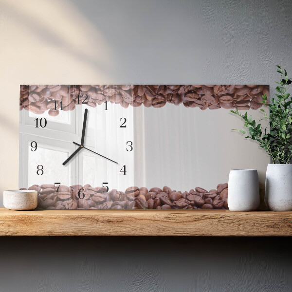 Reloj rectangular Granos De Café