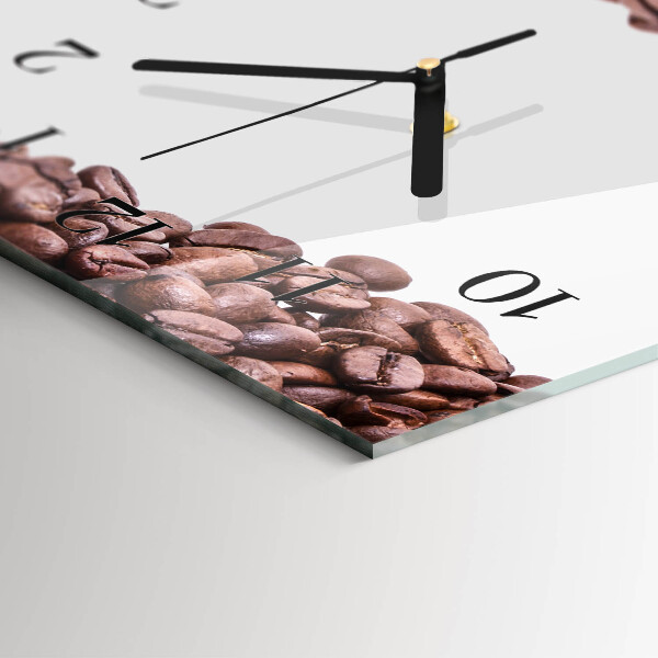 Reloj rectangular Granos De Café