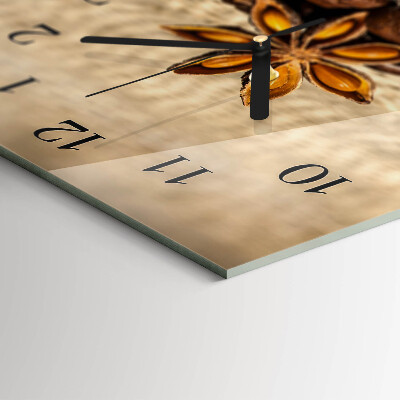 Reloj rectangular Granos De Café