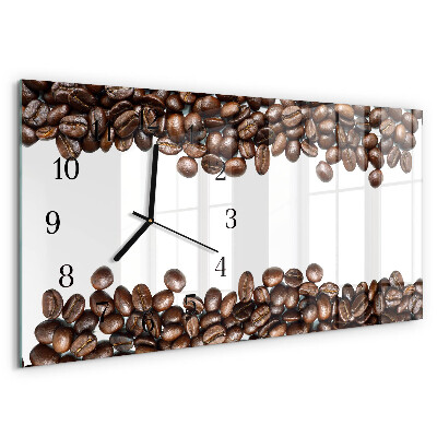 Reloj rectangular Granos De Café