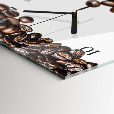Reloj rectangular Granos De Café
