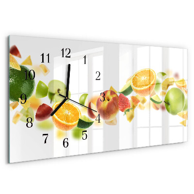 Reloj rectangular Mezcla De Frutas