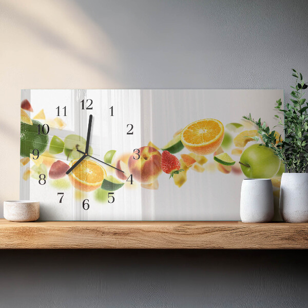 Reloj rectangular Mezcla De Frutas