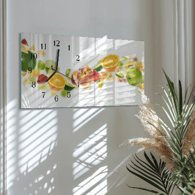Reloj rectangular Mezcla De Frutas