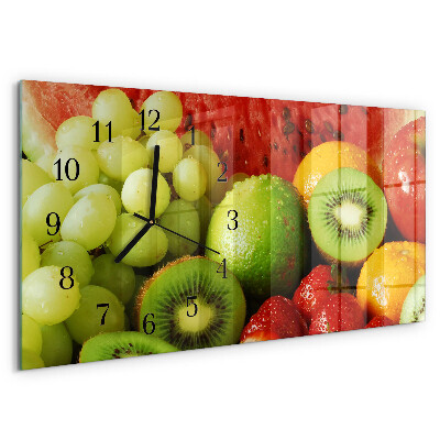 Reloj rectangular Fruta