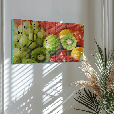 Reloj rectangular Fruta