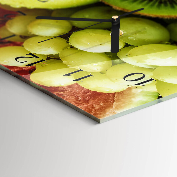 Reloj rectangular Fruta