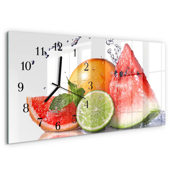Reloj rectangular Fruta Jugosa