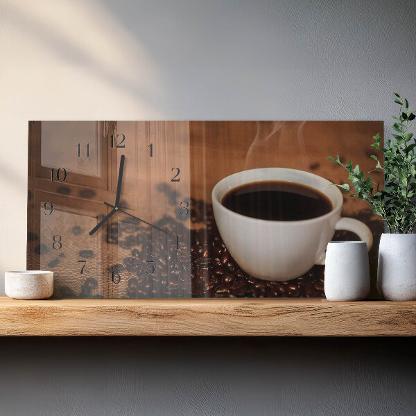 Reloj rectangular Café Caliente