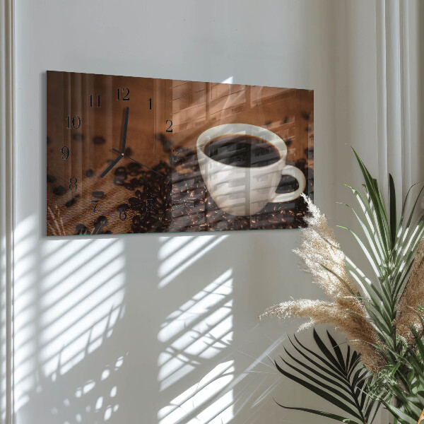 Reloj rectangular Café Caliente