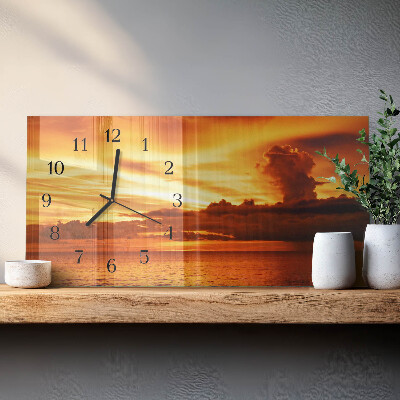 Reloj rectangular Oeste