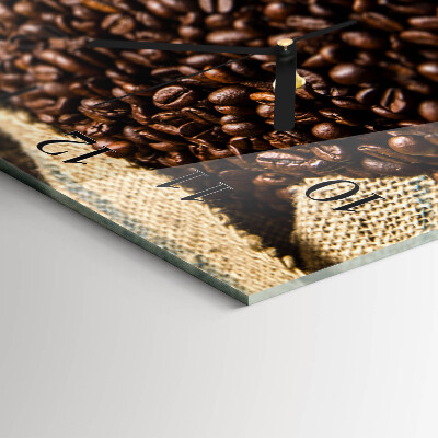 Reloj rectangular Café