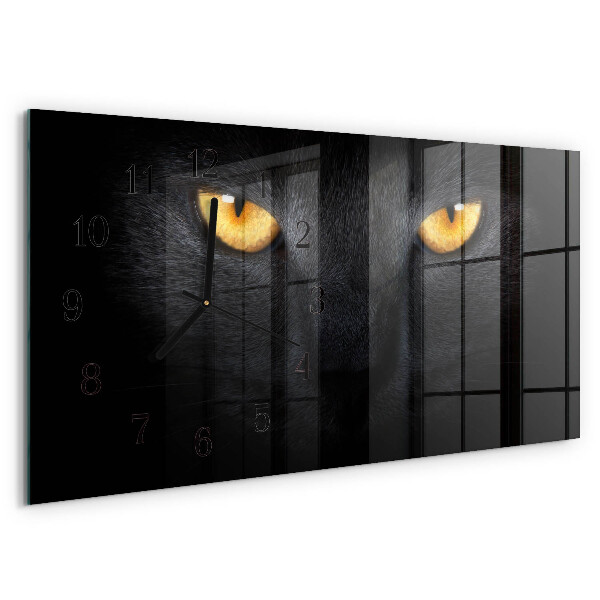 Reloj rectangular Gato
