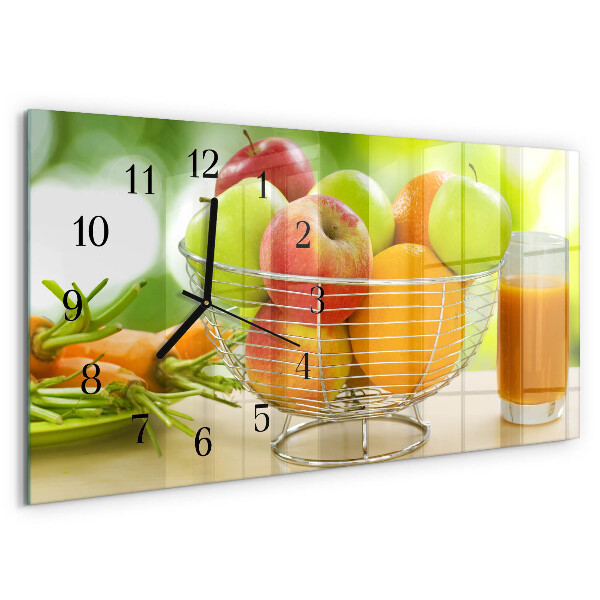 Reloj rectangular Fruta Y Zumo