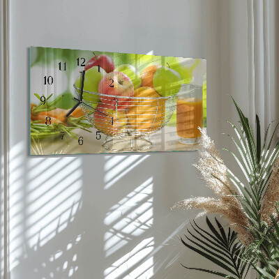 Reloj rectangular Fruta Y Zumo