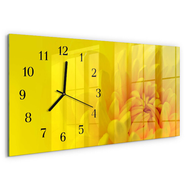 Reloj rectangular Flor