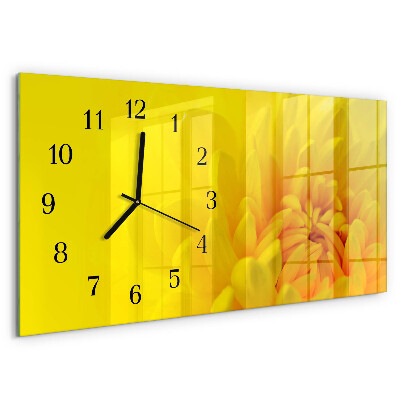 Reloj rectangular Flor