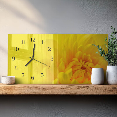 Reloj rectangular Flor