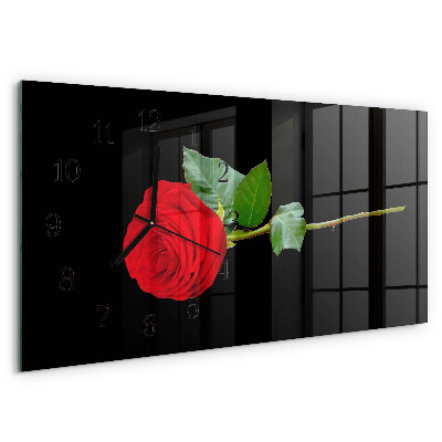 Reloj rectangular Rosa
