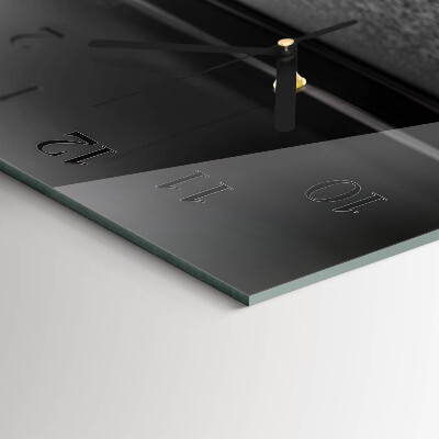 Reloj rectangular Piano