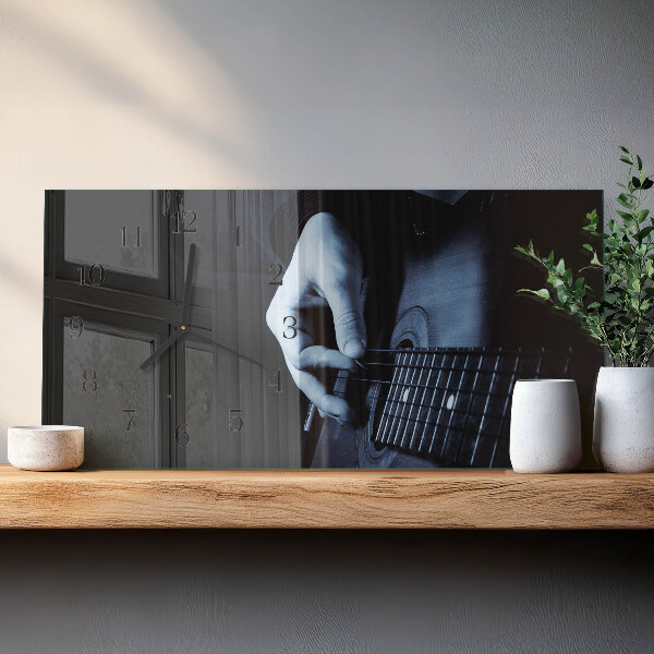Reloj rectangular Guitarrista
