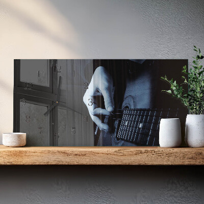 Reloj rectangular Guitarrista
