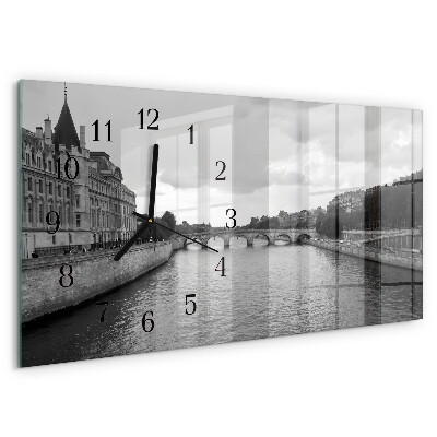Reloj rectangular Puentes De París
