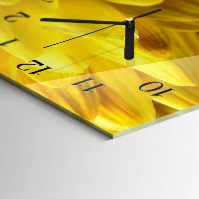 Reloj rectangular Crisantemo