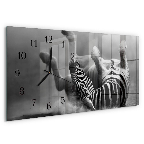 Reloj rectangular Costillas