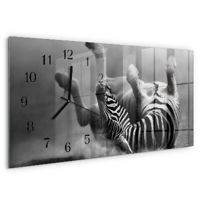 Reloj rectangular Costillas