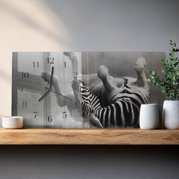 Reloj rectangular Costillas