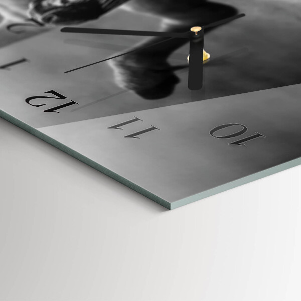Reloj rectangular Costillas