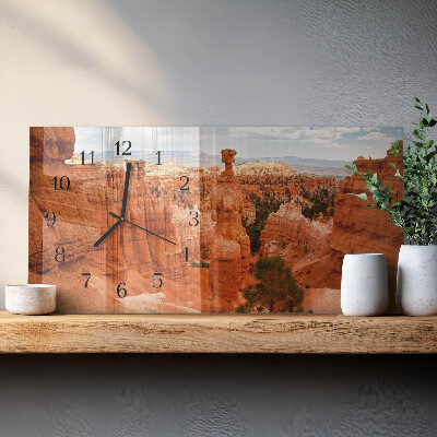 Reloj rectangular Cañón Bryce
