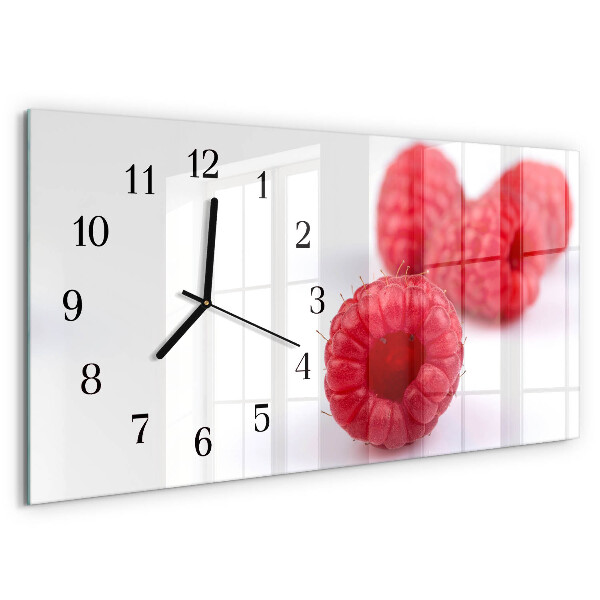 Reloj rectangular Frambuesas