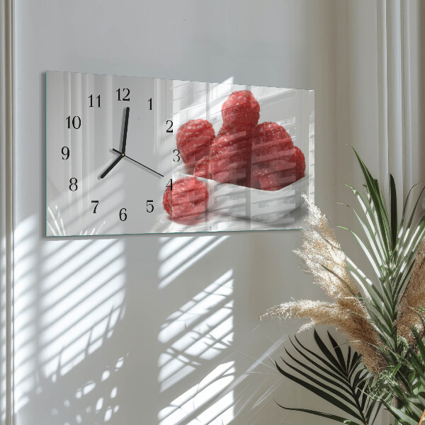 Reloj rectangular Frambuesas