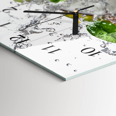 Reloj rectangular Fruta En Agua