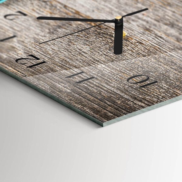 Reloj rectangular Verduras