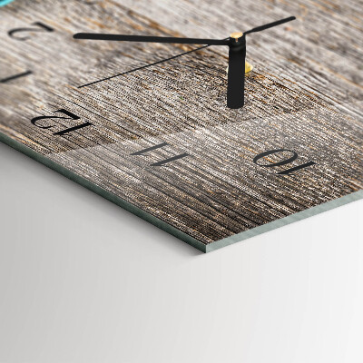 Reloj rectangular Verduras