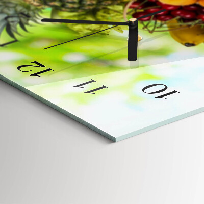 Reloj rectangular Frutas Y Verduras