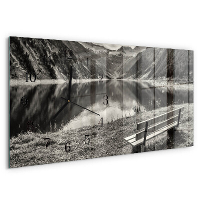 Reloj rectangular Montañas Tranquilas