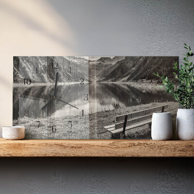 Reloj rectangular Montañas Tranquilas