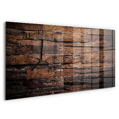 Reloj rectangular Madera