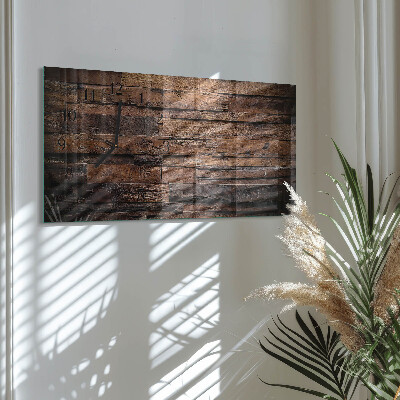 Reloj rectangular Madera