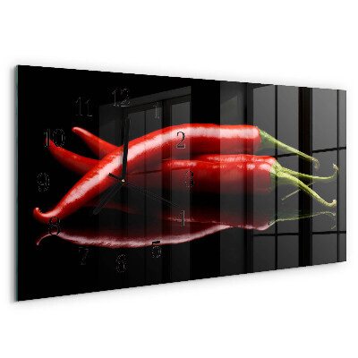 Reloj rectangular Chiles
