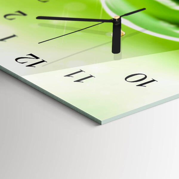 Reloj rectangular Gotas De Agua
